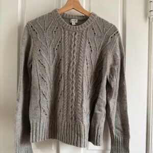 J.Crew Cable Knit Sweater